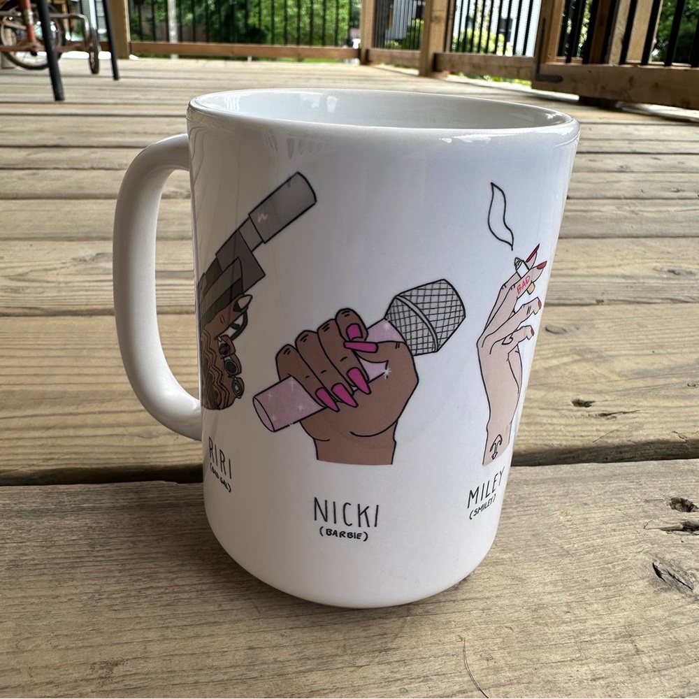 Icons Rihanna/Nicki Minaj/Beyonce Coffee Mug